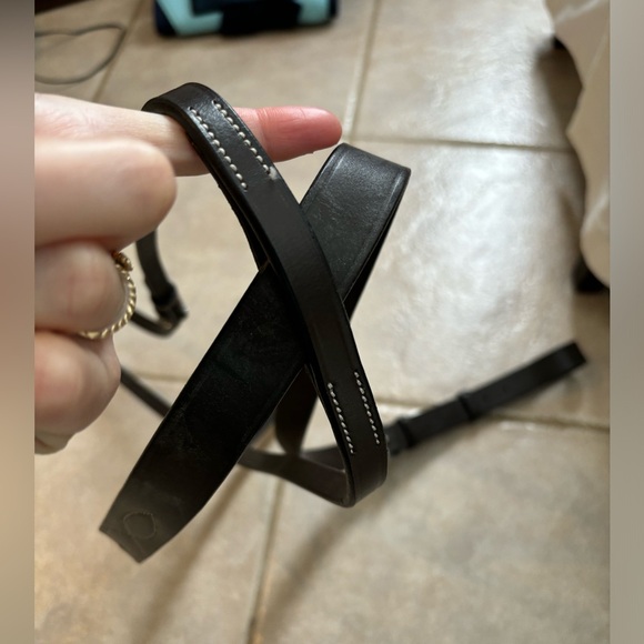 ✨HOST PICK✨ 🐎Fancy Stitch Dark Brown Running Martingale - Picture 3 of 5